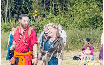 Handfasting a Pagan Wedding near Loughborough