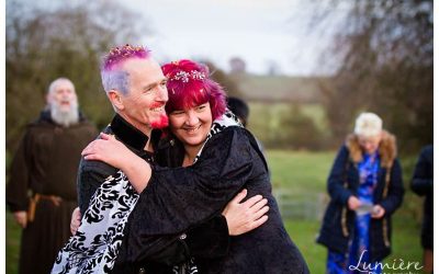 Pagan wedding vow renewal in Leicester