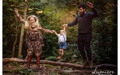 Family photoshoot in Yorkshire.