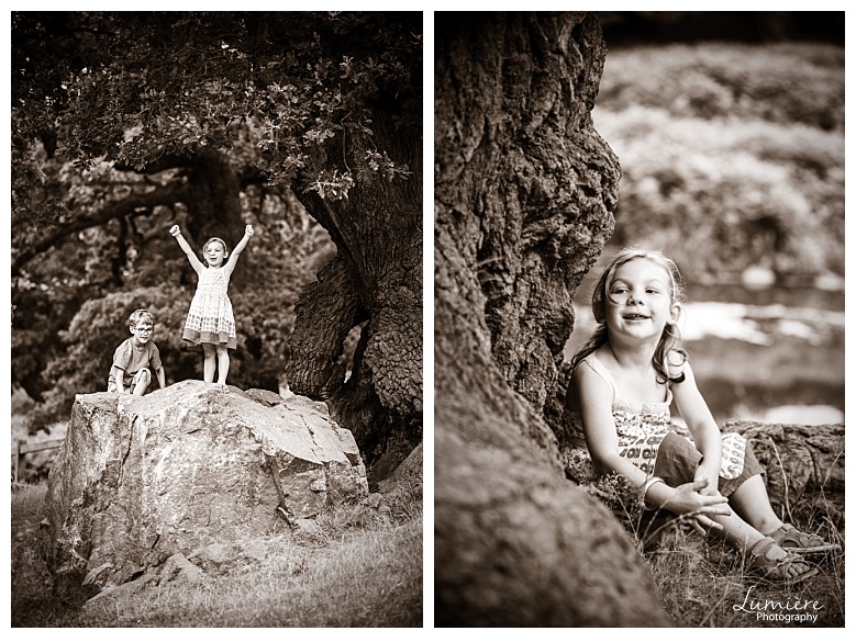 Bradgate Park Leicester family photoshoot the queen of the castle