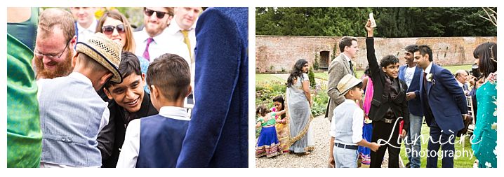 Multicultural wedding at Garthmyl Hall the shoe