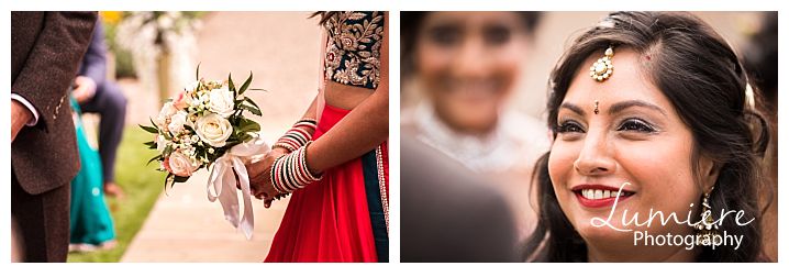 Happy bride