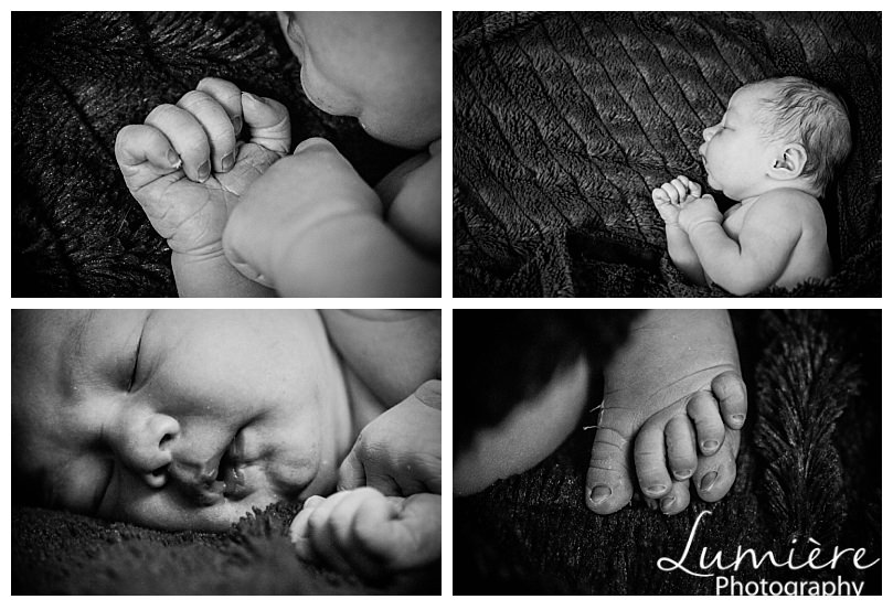Birth photographer in Derby- Home birth - newborn details
