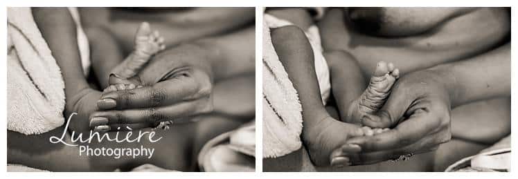 home birth photography in leicester little feet