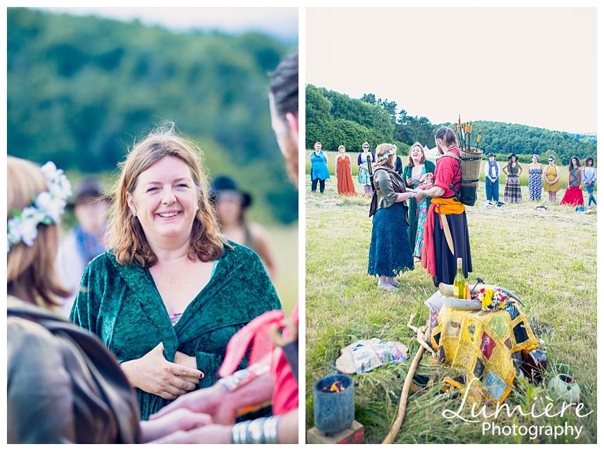 Handfasting- a pagan wedding near Loughborough