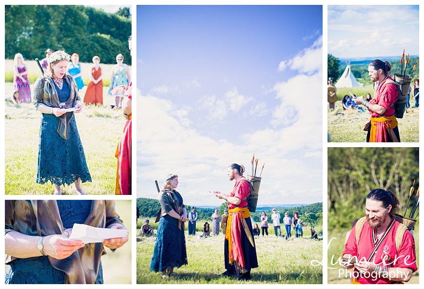 Handfasting- a pagan wedding near Loughborough