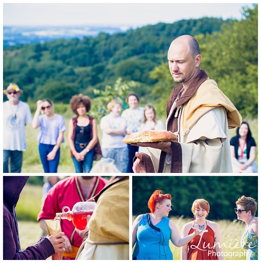 Handfasting- a pagan wedding near Loughborough