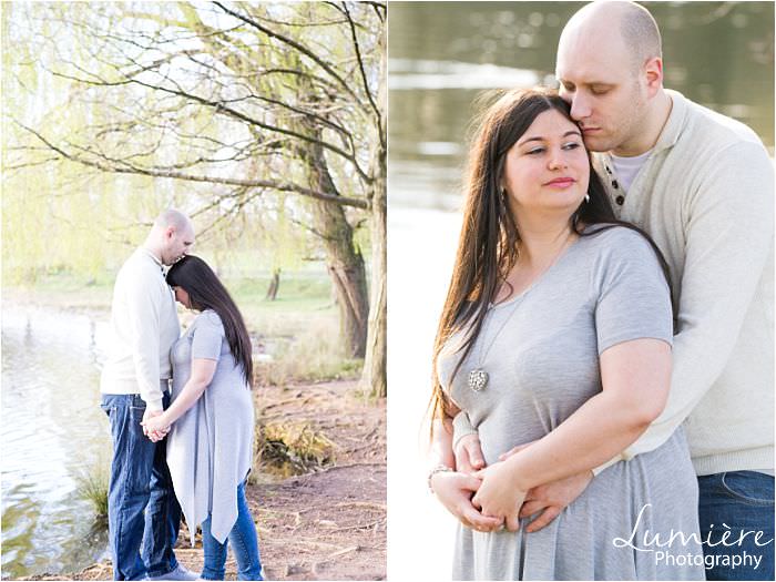 pre-wedding shoot near Wollaton lake