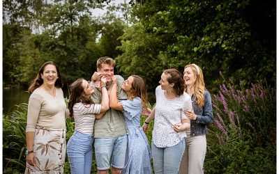 Big family photoshoot in Ashbourne