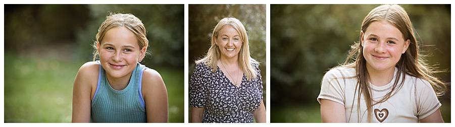 portraits in the garden